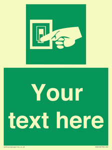 Custom Light Switch Sign